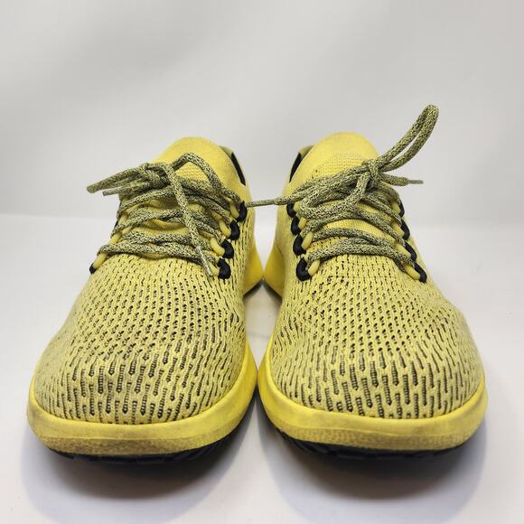 Allbirds Tree Dasher 2 Yellow Black Sneakers Mens Size 12 Running Walking Shoes - Picture 3 of 9